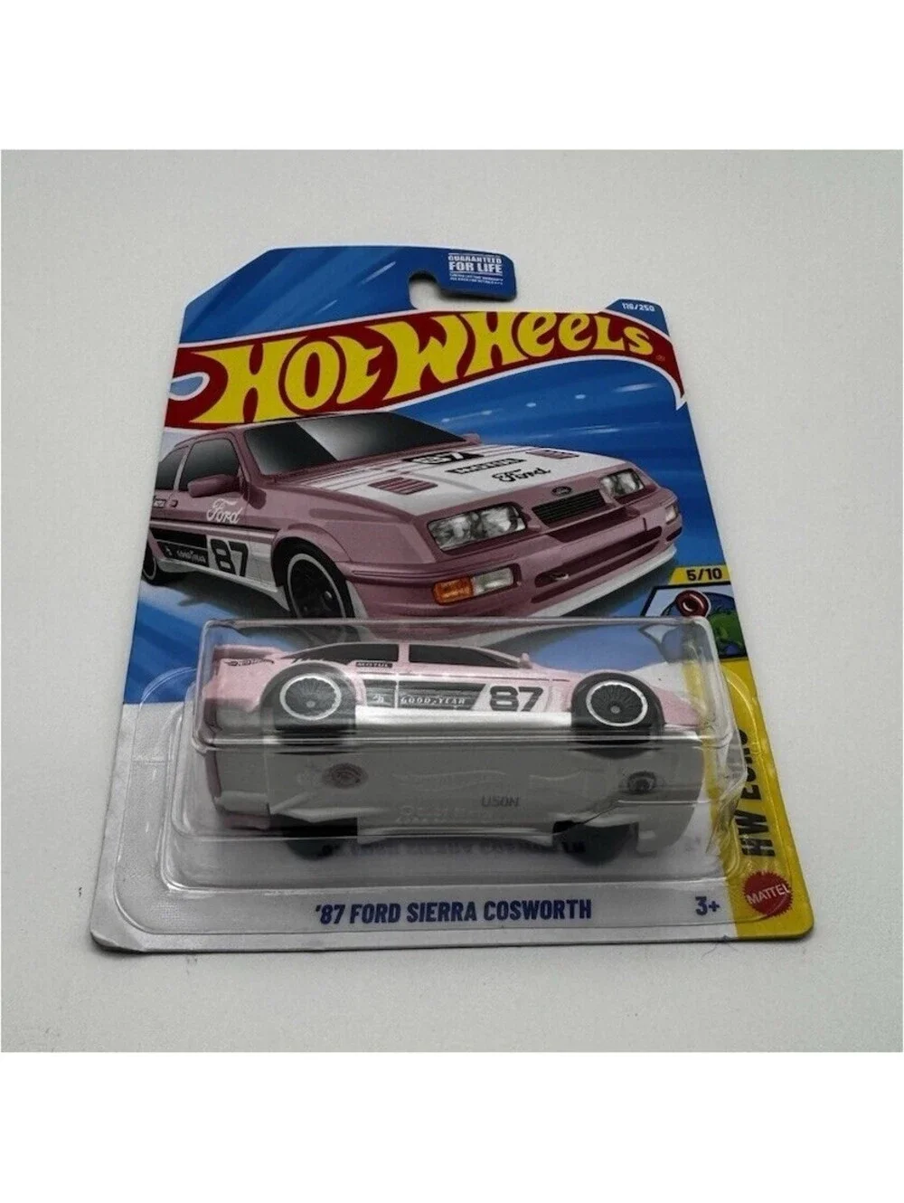 Hot Wheels HW Euro '87 Ford Sierra Cosworth 1:64 Pink Diecast Unopened